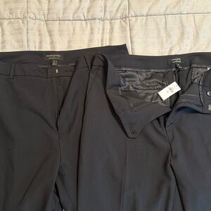 2 pair banana republic dress pants TALL